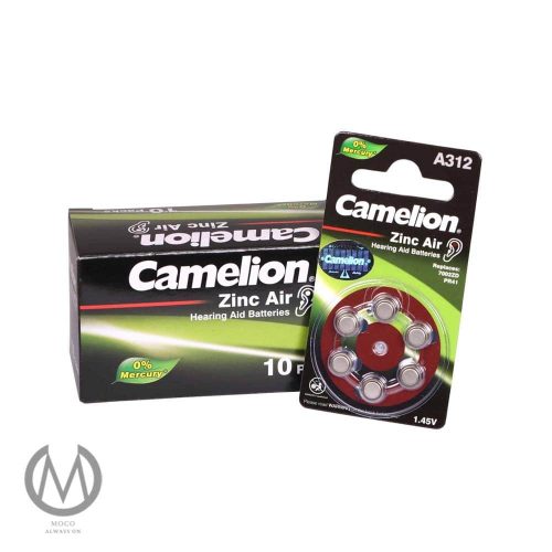 باتری سمعک کملیون کد 312 بسته 6 عددی