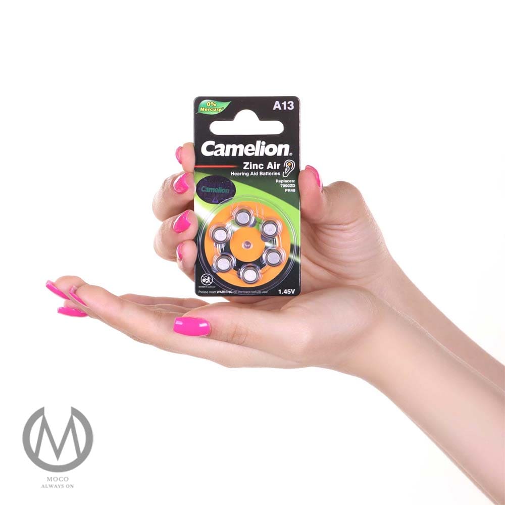 باتری سمعک کملیون مدل 13 بسته 6 عددی