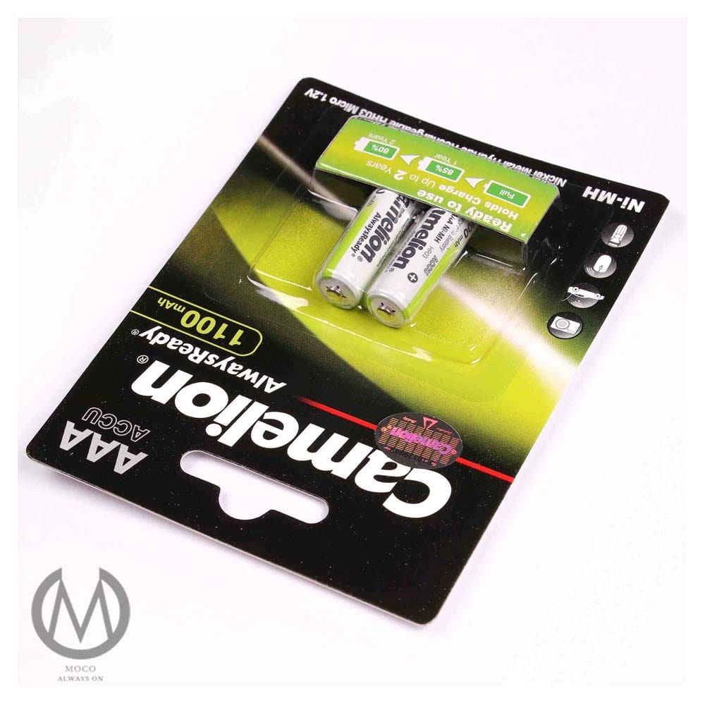 باتری نیم قلمی قابل شارژ کملیون مدل Always Ready با ظرفیت 1100 میلی آمپر بسته 2 عددی - تصویر 5